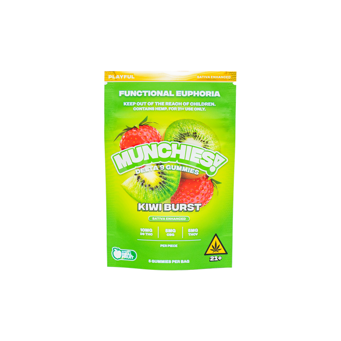 Munchies - Euphoria - Delta 9 - Gummies - 5CT
