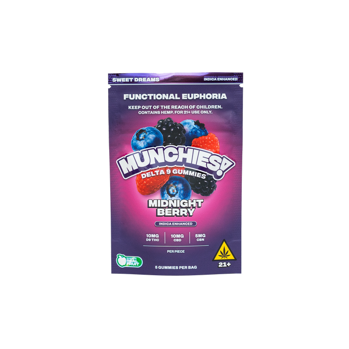 Munchies - Euphoria - Delta 9 - Gummies - 5CT
