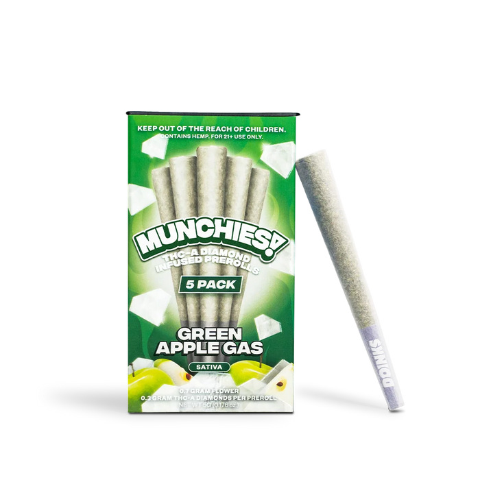 Munchies - Mini - THCA - Prerolls - 1G - 5CT