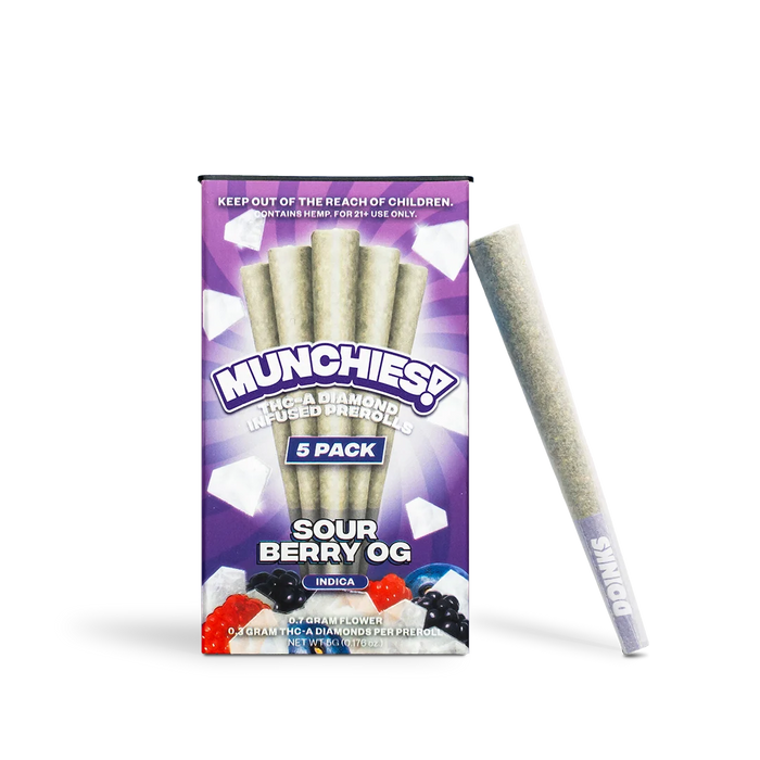 Munchies - Mini - THCA - Prerolls - 1G - 5CT