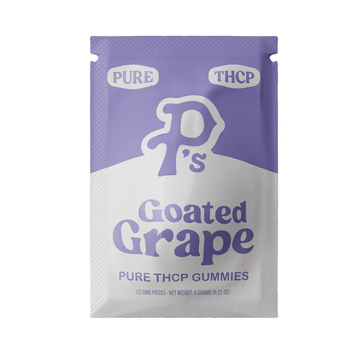Pushin P's - THCP - Gummies - Goated Grape - 16MG - Burning Daily