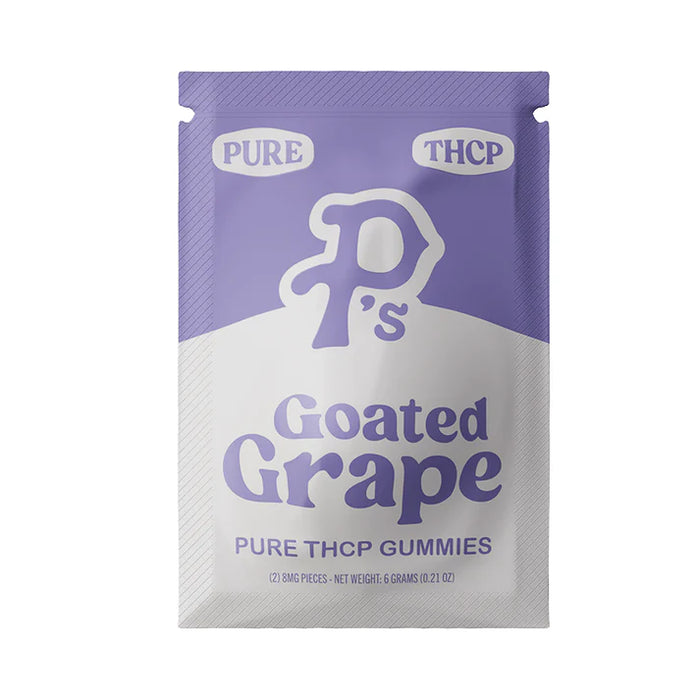 Pushin P's - THCP - Gummies - Goated Grape - 16MG - Burning Daily