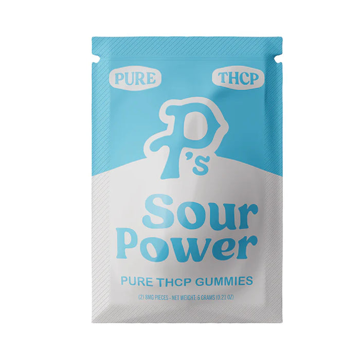 Pushin P's - THCP - Gummies - Sour Power - 16MG - Burning Daily