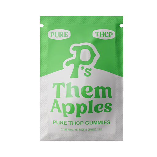 Pushin P's - THCP - Gummies - Them Apples - 16MG - Burning Daily