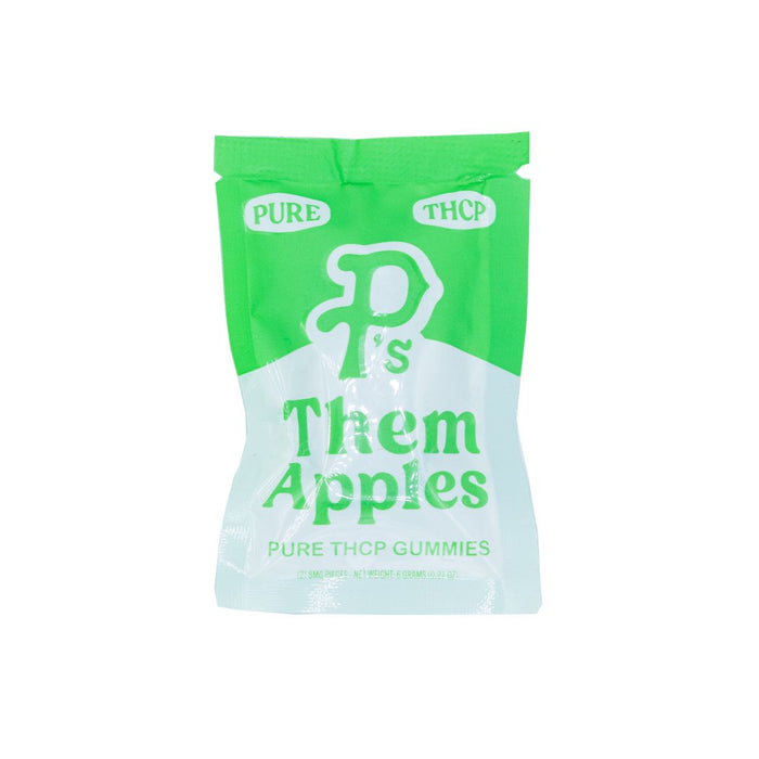 Pushin P's - THCP - Gummies - Them Apples - 16MG - Burning Daily
