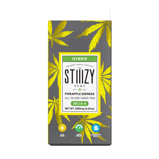 STIIIZY Hemp - Delta 8 - Disposable - Pineapple Express - 2G - Burning Daily