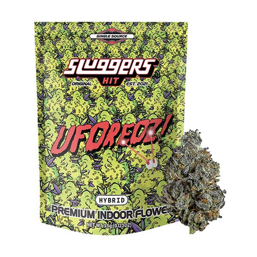 Sluggers - THCA - Flower - Uforeoz - 3.5G - Burning Daily