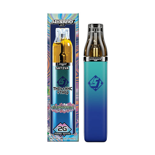 Sluggers Hit - Gram Slam - THCP - Disposable - Euphoria - 2G - Burning Daily