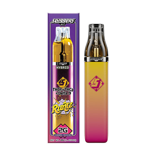 Sluggers Hit - Gram Slam - THCP - Disposable - Runtz - 2G - Burning Daily