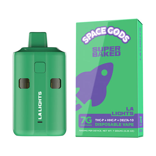 Space Gods - Super Baked - THCP - HHCP - Disposable - LA Lights - 7G - Burning Daily