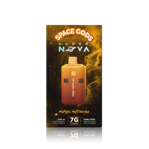 Space Gods - Super Nova - THCA - Disposable - Mango Multiverse - 7G - Burning Daily