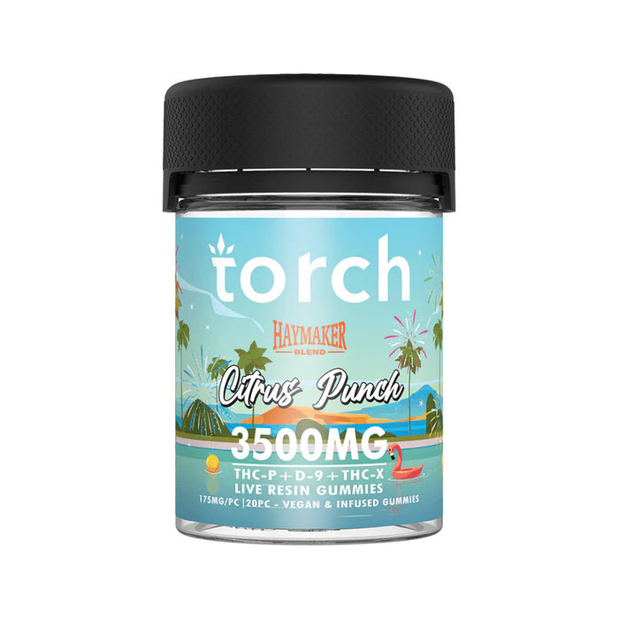 Torch - Haymaker Blend - Gummies - Citrus Punch - 3500MG - Burning Daily