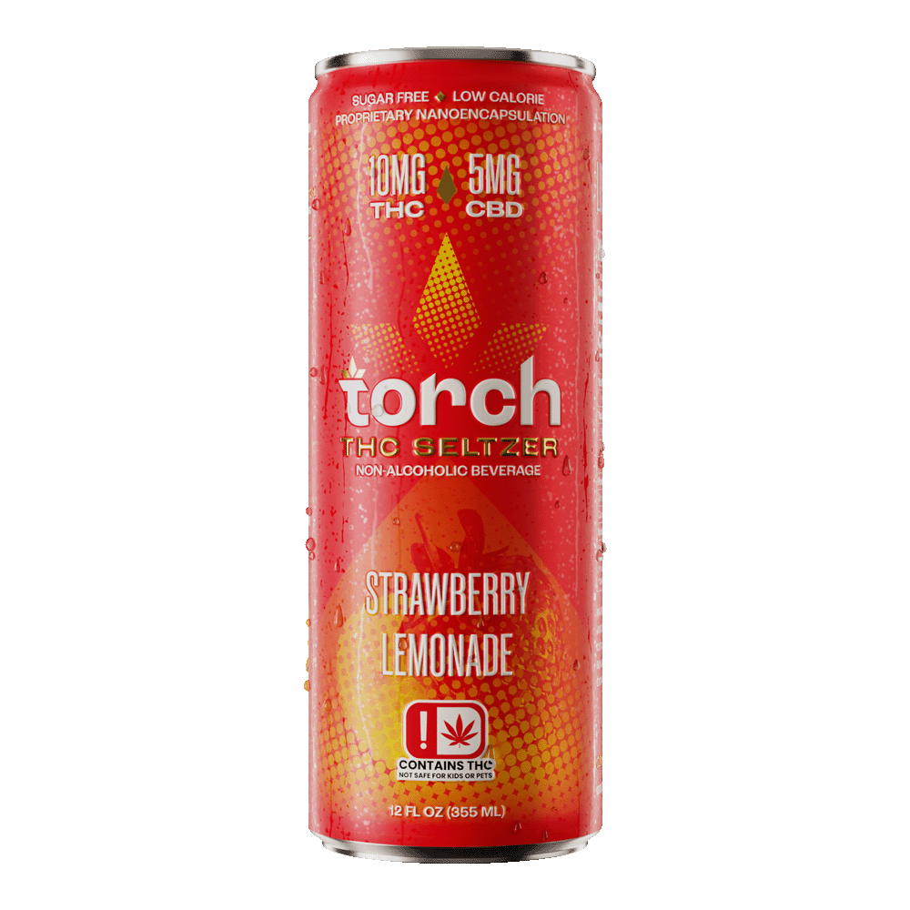 Torch: THC - CBD - Seltzer - Strawberry Lemonade