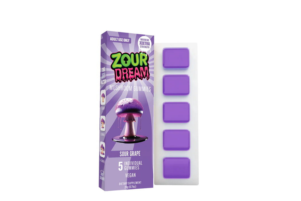 Zour Dream - Vegan - Mushroom Gummies - 20G