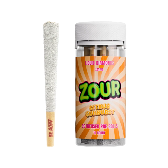 Zour Stash - Liquid Diamond - Prerolls - 2G - 10CT