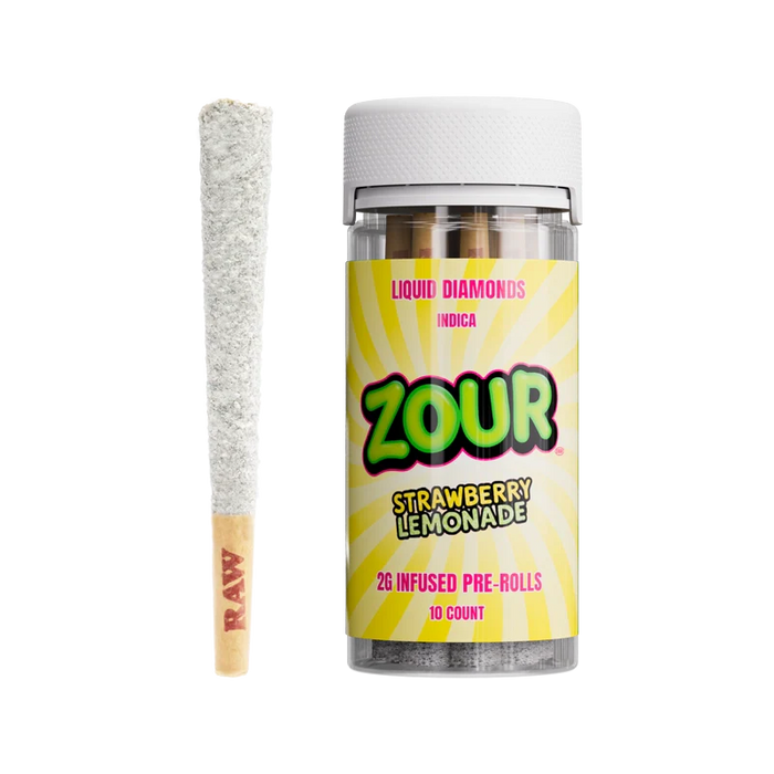 Zour Stash - Liquid Diamond - Prerolls - 2G - 10CT