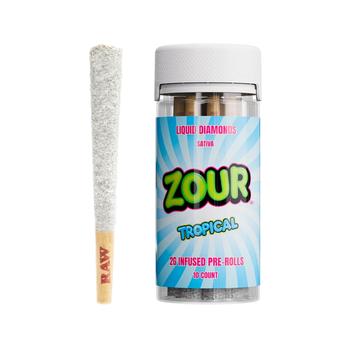 Zour Stash - Liquid Diamond - Prerolls - 2G - 10CT