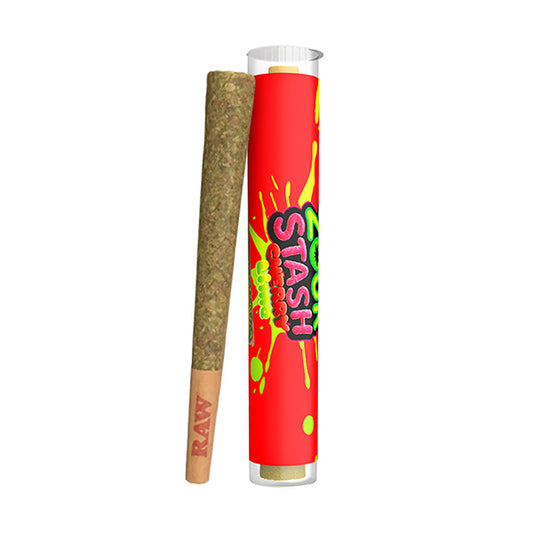 Zour Stash - THCA - Hash Hole - Cherry Lime - 2G - Burning Daily