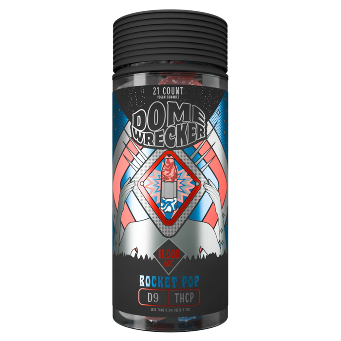 Dome Wrecker - THCA - D9 - THCP - Gummies - Burning Daily