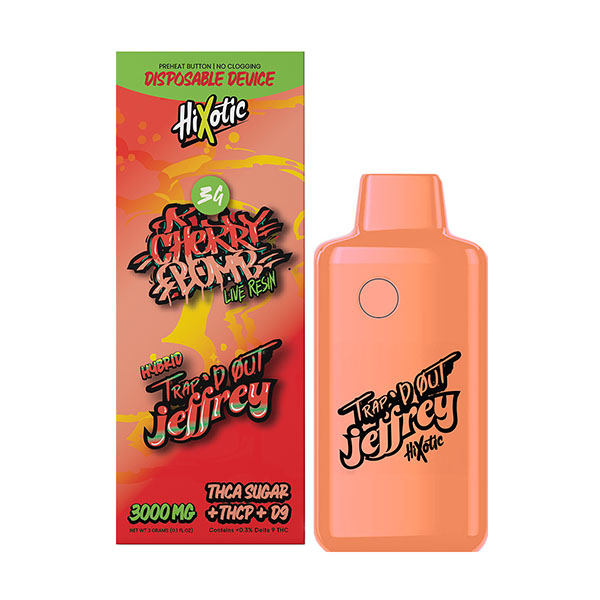 Trap'd Out Jeffrey - Live Resin - Disposable - 3G