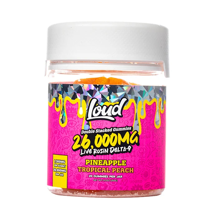 Loud - Double Stuffed -Live Rosin - Gummies - 26000MG