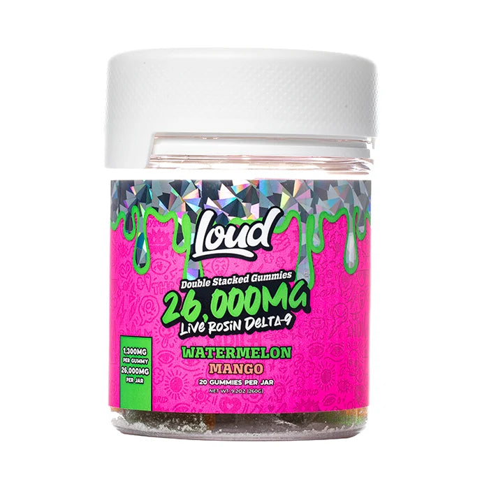 Loud - Double Stuffed -Live Rosin - Gummies - 26000MG
