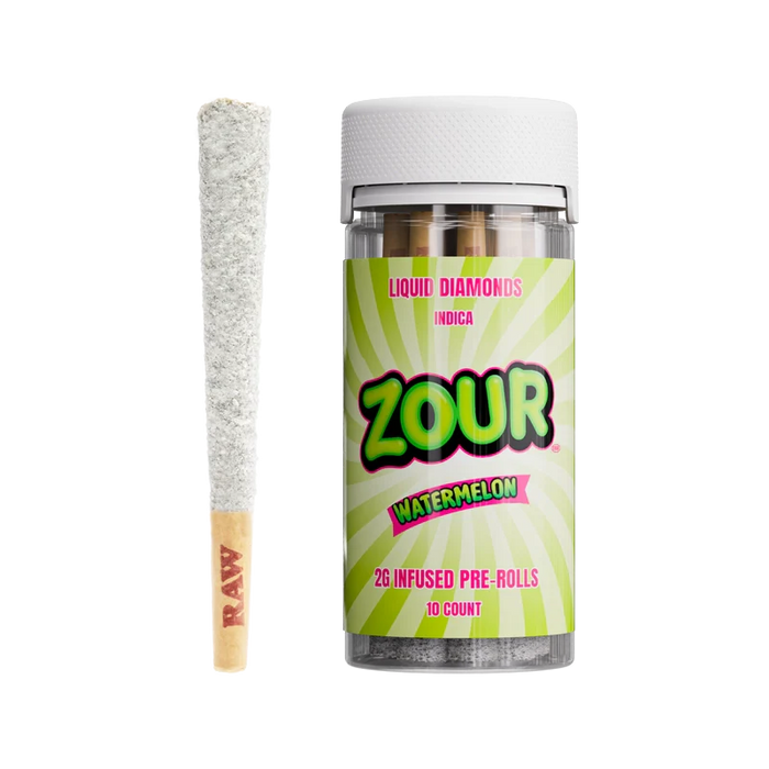 Zour Stash - Liquid Diamond - Prerolls - 2G - 10CT