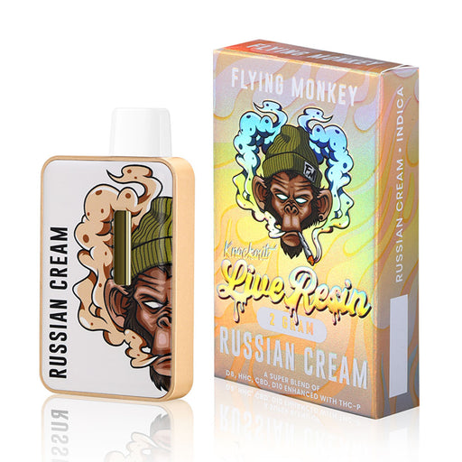 Flying Monkey - Knock Out - Live Resin - Russian Cream - 2G - Burning Daily