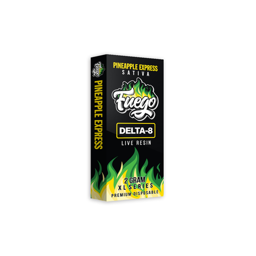 Fuego - Delta 8 - Live Resin - Disposable Vape - Pineapple Express - 2G