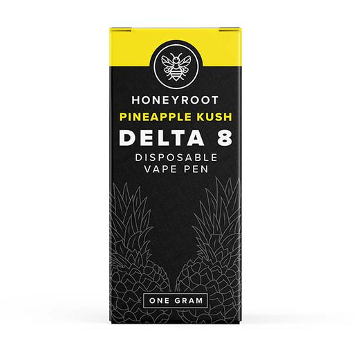 Honeyroot - Delta 8 - Disposable - Pineapple Kush - 1G - Burning Daily