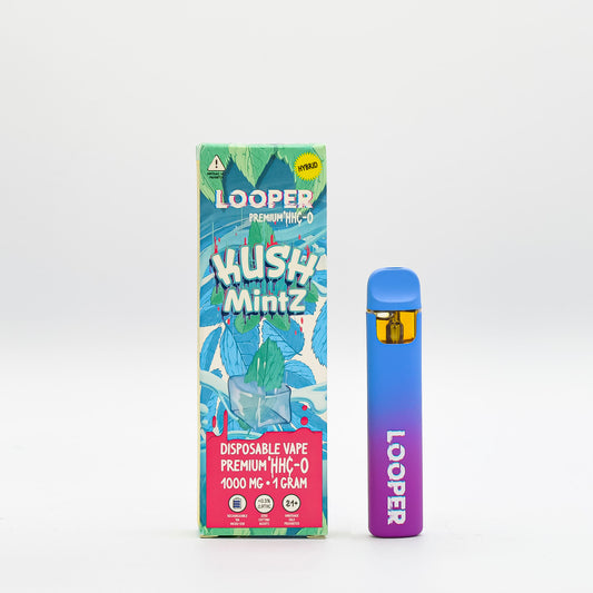 Looper - HHCO - Disposable - Kush Mintz - 1G - Burning Daily