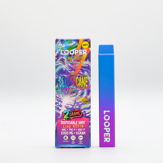 Looper - HHC - HHCP - THCP - Disposable - Slurricane - 2G - Burning Daily