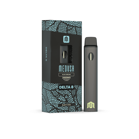 Medusa - Delta 8 - Disposable - Blue Dream - 2G - Burning Daily