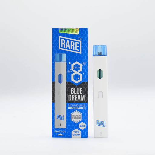 Rare - Delta 8 - Disposable - Blue Dream - 2G - Burning Daily