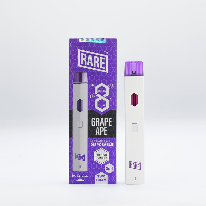 Rare - Delta 8 - Disposable - Grape Ape - 2G