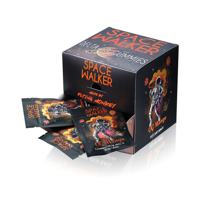 Space Walker - Delta 10 - Gummies - OG Mango - 150mg