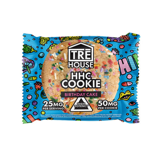 TRE House - HHC - Cookie - Birthday Cake - 50MG - Burning Daily
