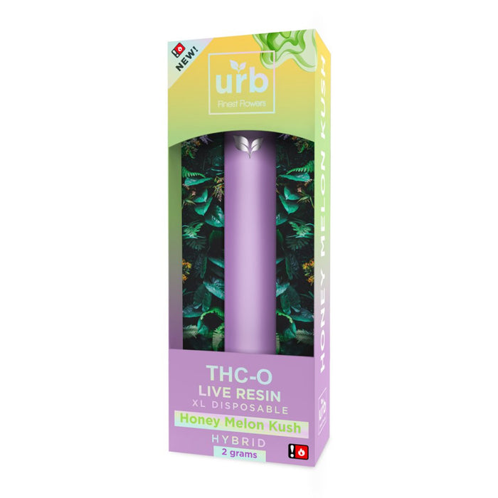 URB - THCO - Live Resin - Disposable - Honey Melon Kush - 2G