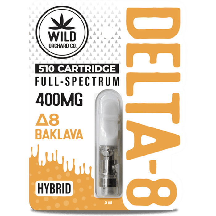 Wild Orchard - Delta 8 - 510 Cartridge - Baklava - 400MG