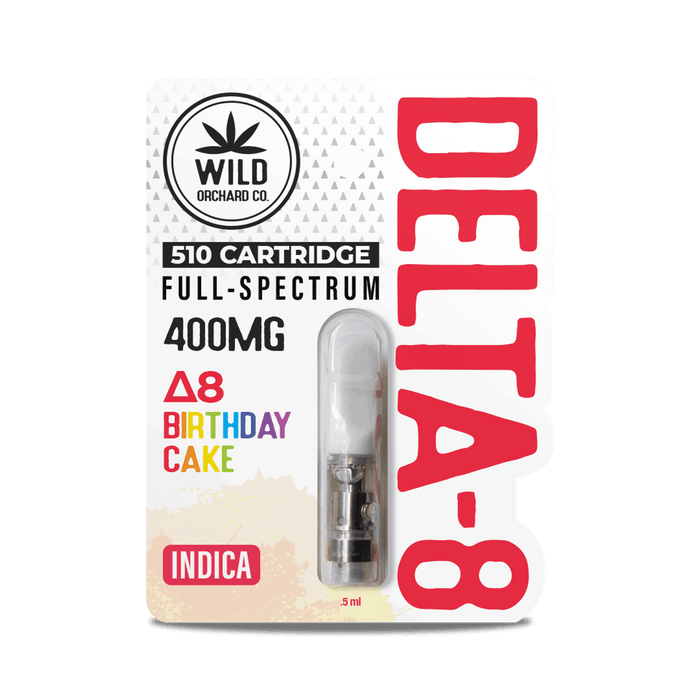 Wild Orchard - Delta 8 - 510 Cartridge - Birthday Cake - 400MG