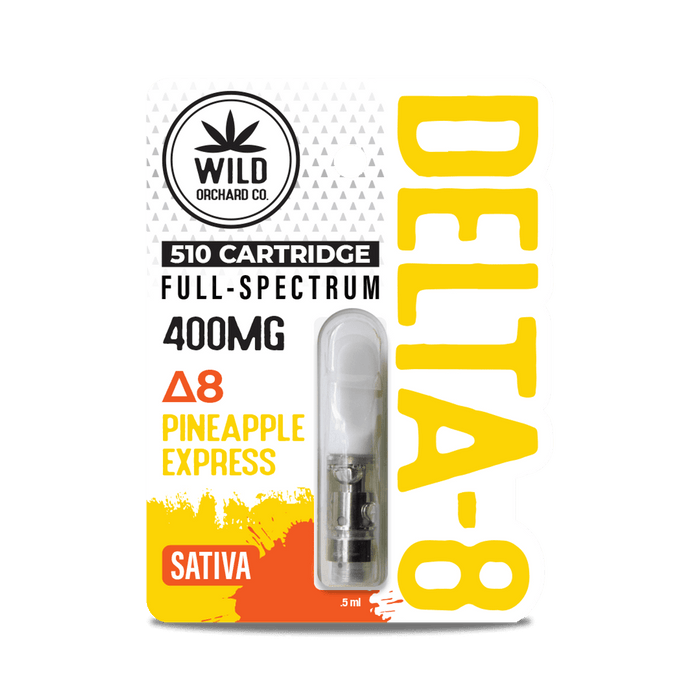 Wild Orchard - Delta 8 - 510 Cartridge - Pineapple Express - 400MG