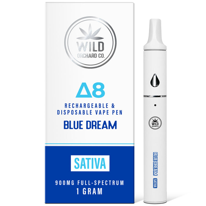 Wild Orchard - Delta 8 - Disposable - Blue Dream - 1G - Burning Daily