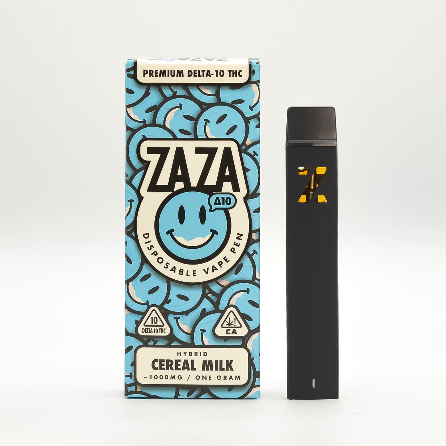 ZAZA - Delta 10 - Disposable - Cereal Milk - 1G - Burning Daily