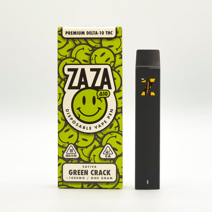 ZAZA - Delta 10 - Disposable - Green Crack - 1G - Hybrid