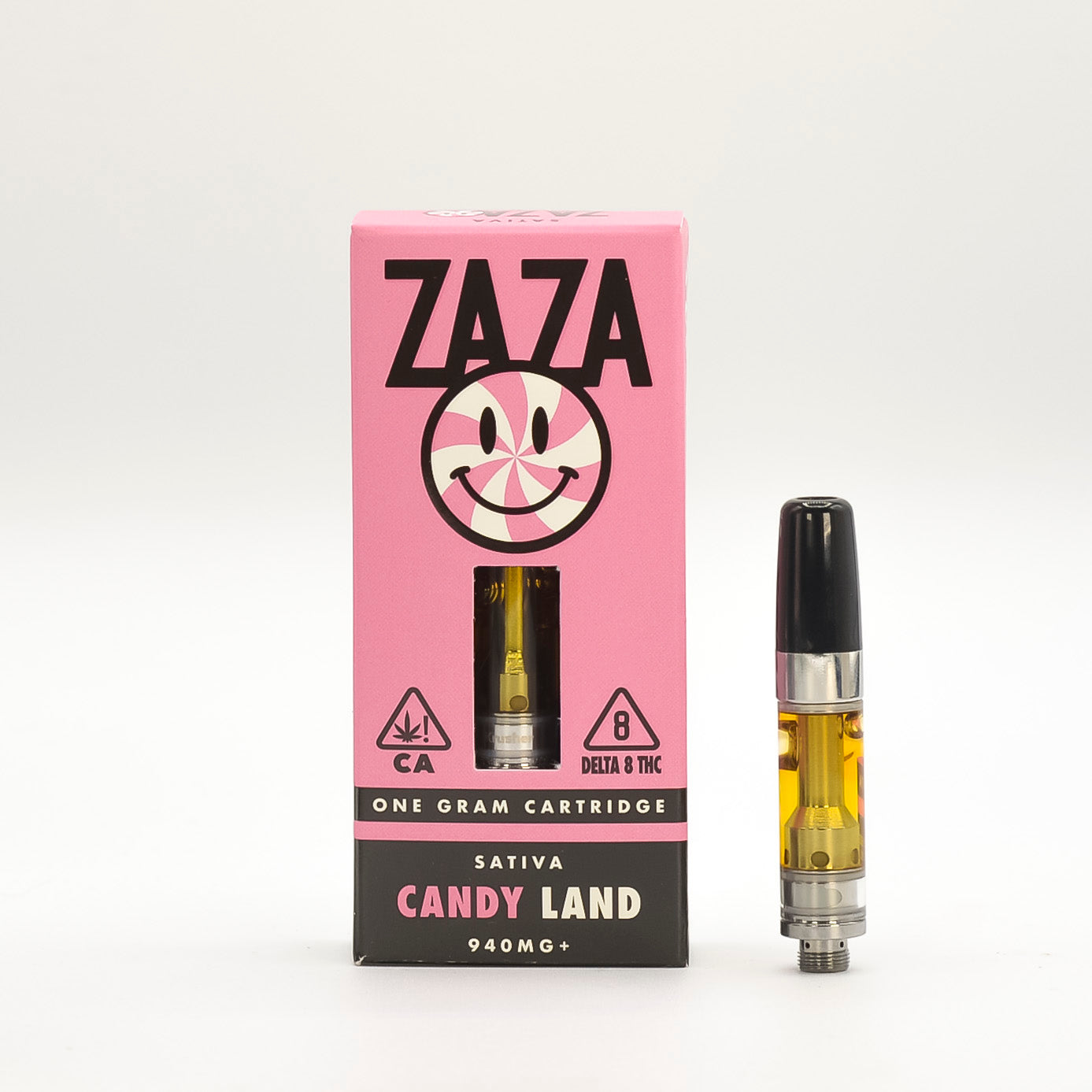 ZAZA - Delta 8 - 510 Cartridge - Candy Land - 1G - Sativa - Burning Daily