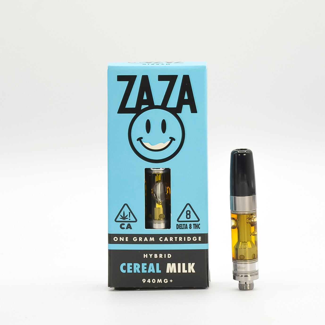 ZAZA - Delta 8 - 510 Cartridge - Cereal Milk - 1G - Sativa - Burning Daily