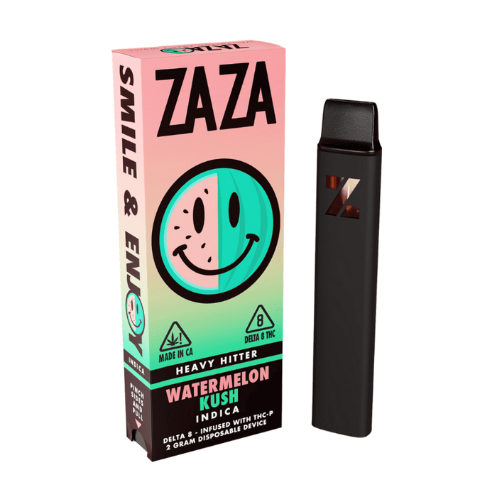 ZAZA - Heavy Hitter - Delta 8 - THCP - Disposable Vape - Watermelon Kush - 2G
