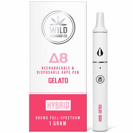 Wild Orchard - Delta 8 - Disposable - Gelato - 1G - Burning Daily